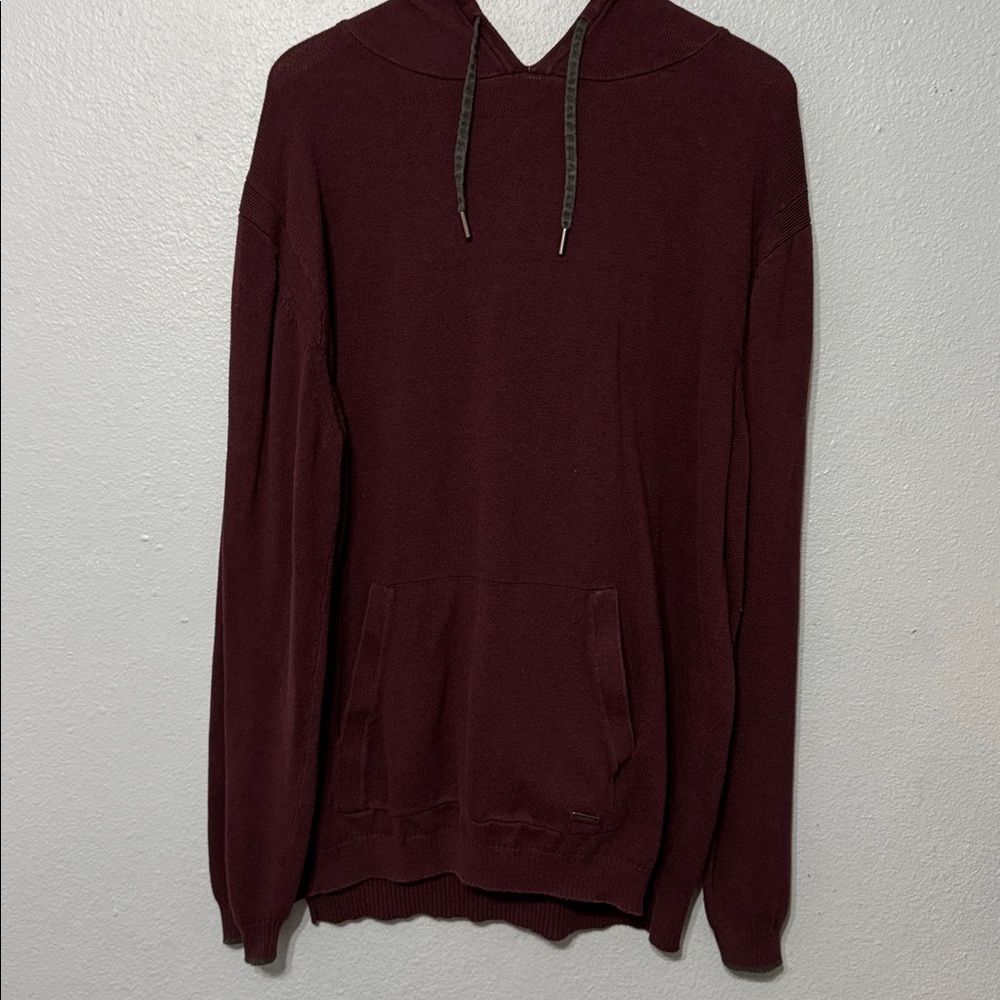 Rodd & Gunn Burgundy Hoodie Sweater